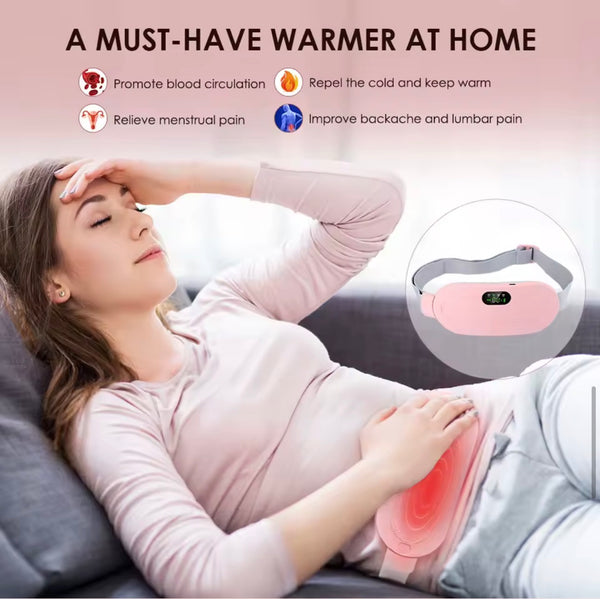 Postpartum Relief Heating Belt — Warming & Vibration Therapy 🌿